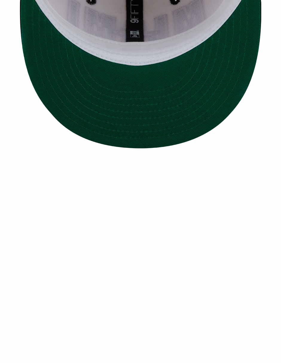Gorra visera plana snapback para básquetbol Classic Wordmark Miami Heats para adulto 7