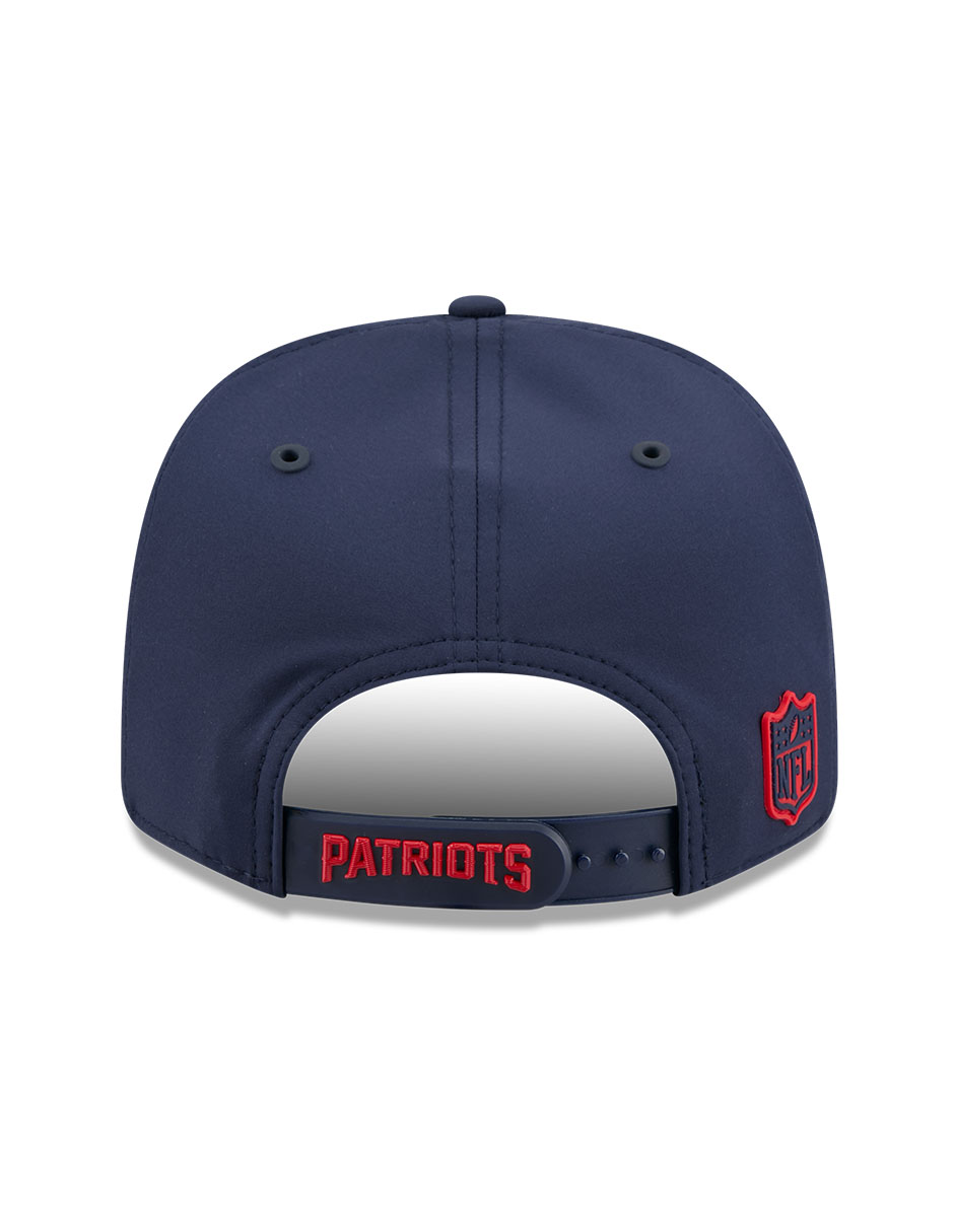 Gorra visera curva snapback para fútbol americano Sideline New England Patriots para adulto 2
