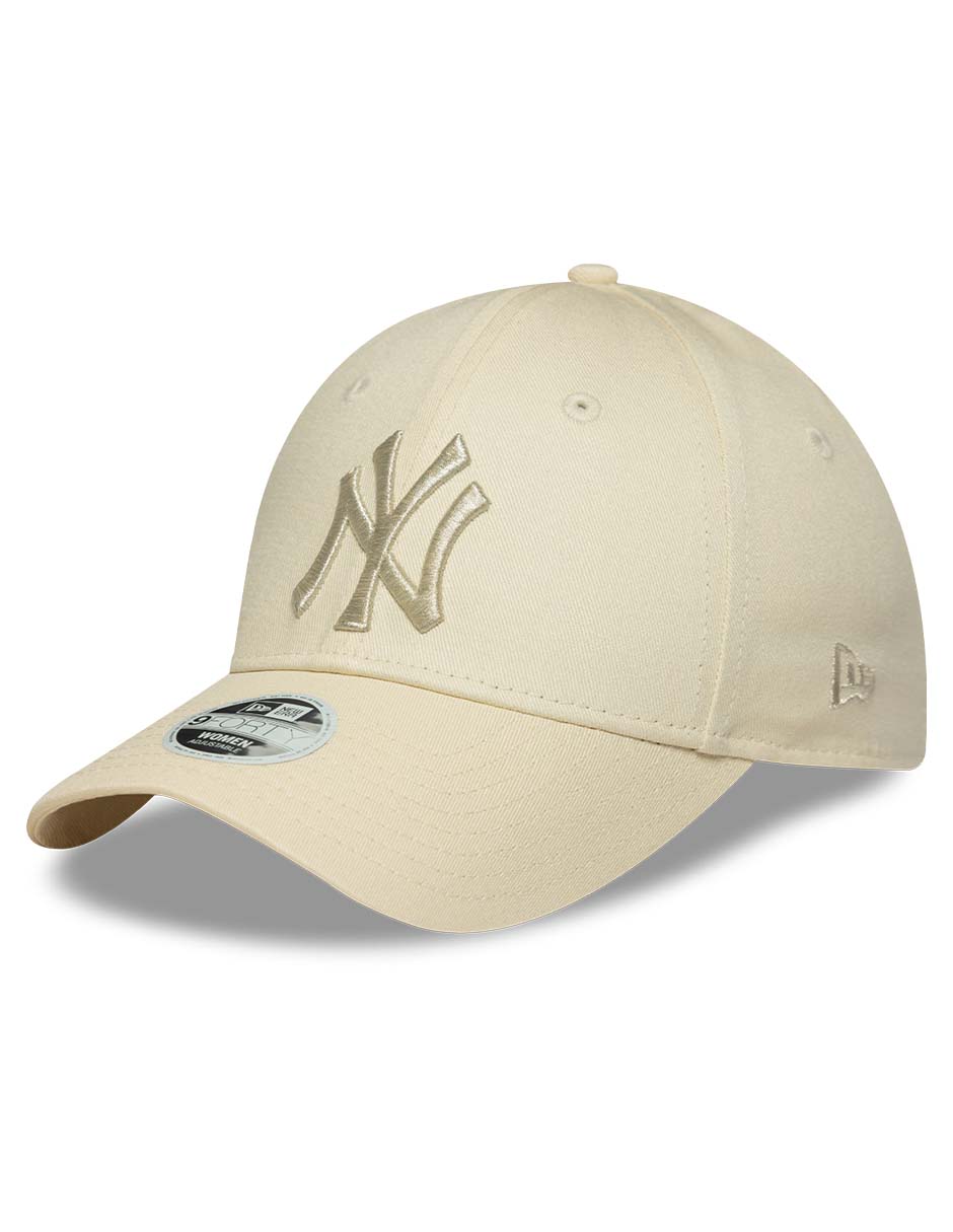 Gorra visera curva correa ajustable para béisbol Metallic New York Yankees para adulto