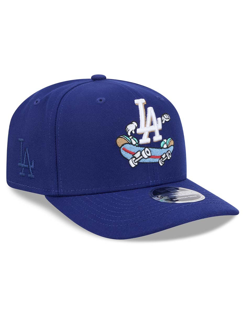 Gorra visera curva snapback para béisbol cartoon los angeles dodgers unisex