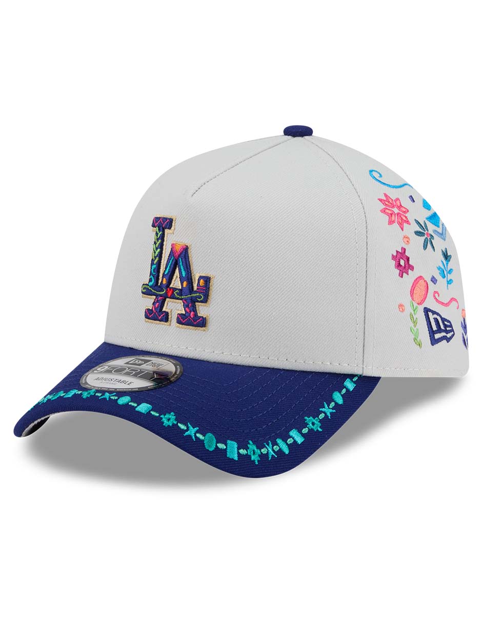 Gorra visera curva snapback para béisbol Latin Heritage MLB Los Angeles Dodgers para adulto