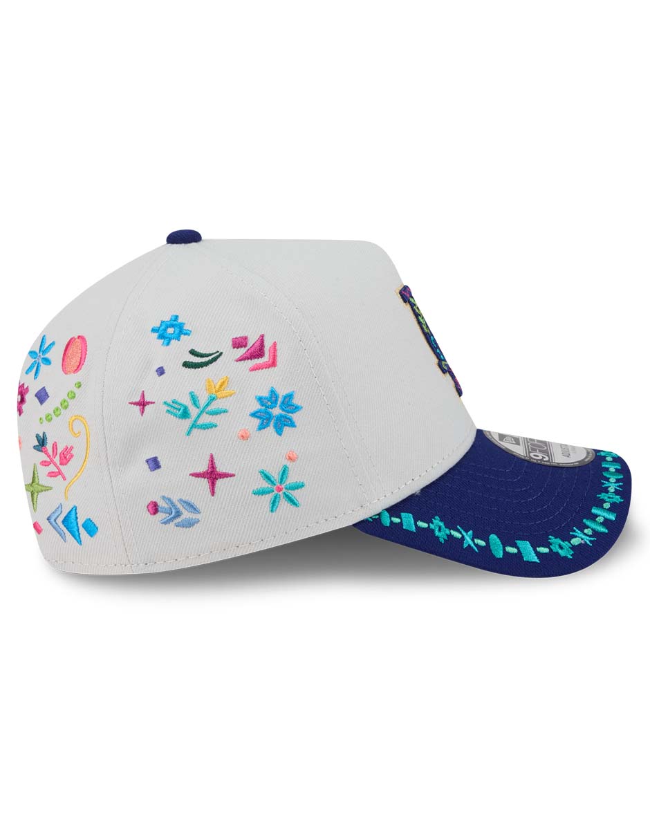 Gorra visera curva snapback para béisbol Latin Heritage MLB Los Angeles Dodgers para adulto