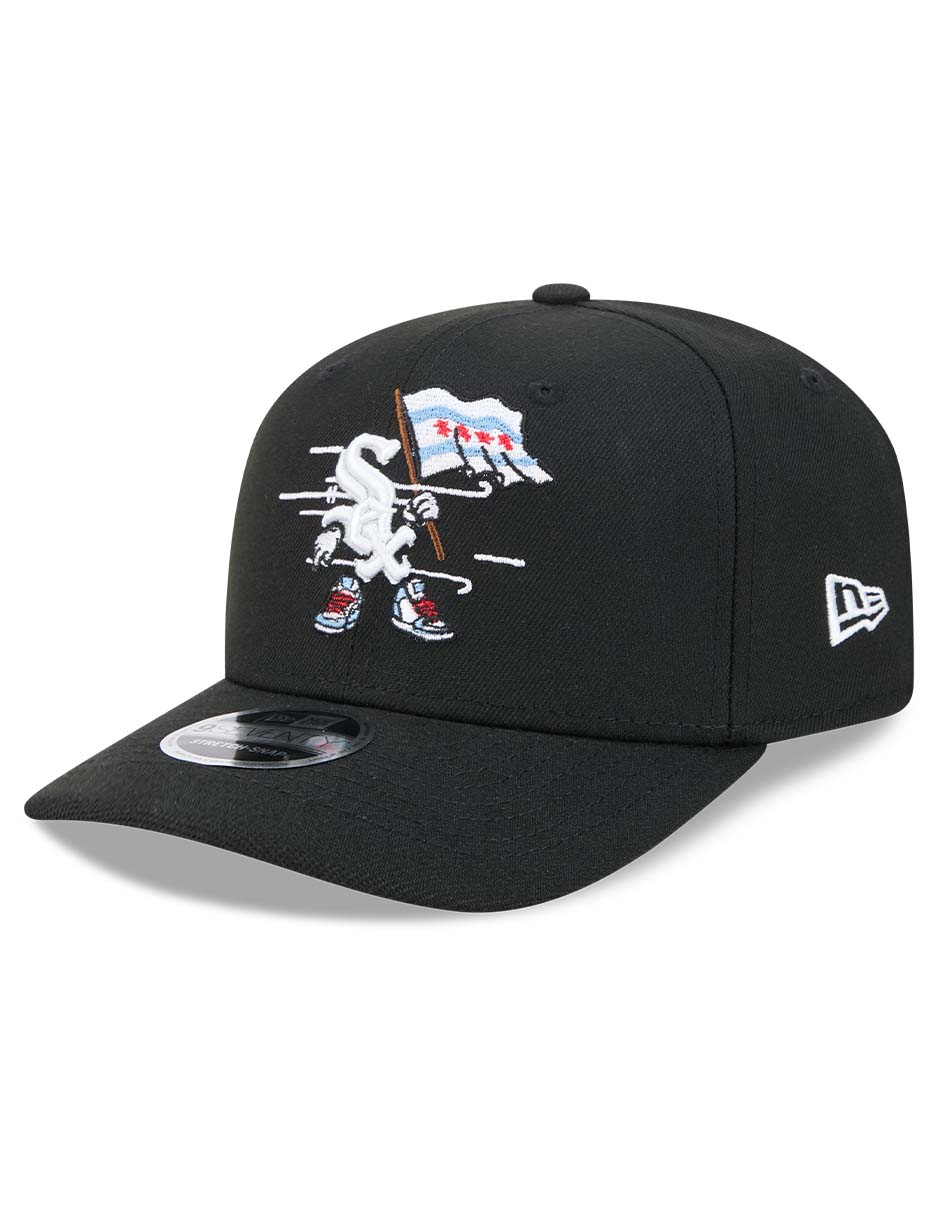 Gorra visera curva snapback para béisbol cartoon chicago sox unisex