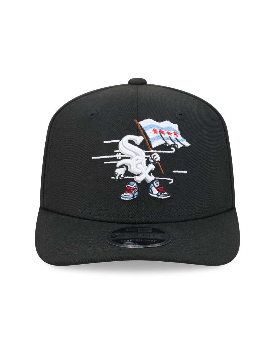 Gorra visera curva snapback para béisbol cartoon chicago sox unisex 5
