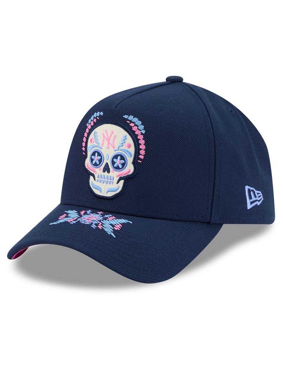 Gorra visera curva snapback para béisbol Day Of The Dead New York Yankees Los Angeles Dodgers para adulto