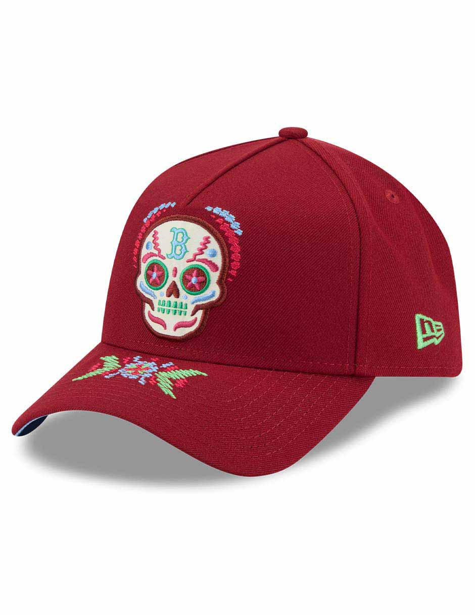 Gorra visera curva snapback para béisbol Day Of The Dead Boston Red Sox Los Angeles Dodgers para adulto
