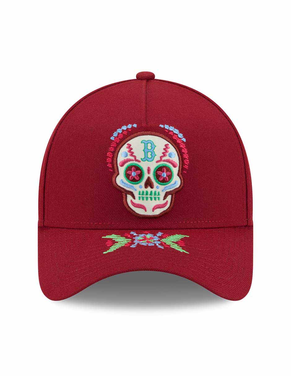 Gorra visera curva snapback para béisbol Day Of The Dead Boston Red Sox Los Angeles Dodgers para adulto 8