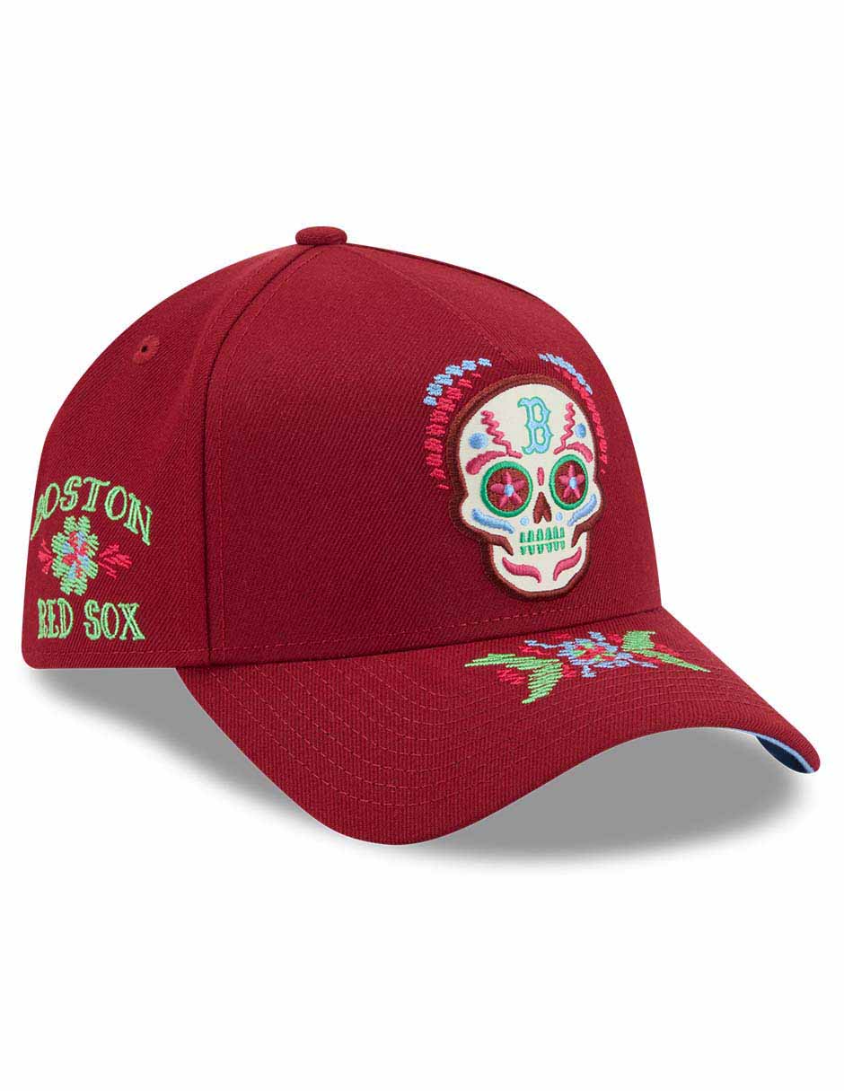 Gorra visera curva snapback para béisbol Day Of The Dead Boston Red Sox Los Angeles Dodgers para adulto