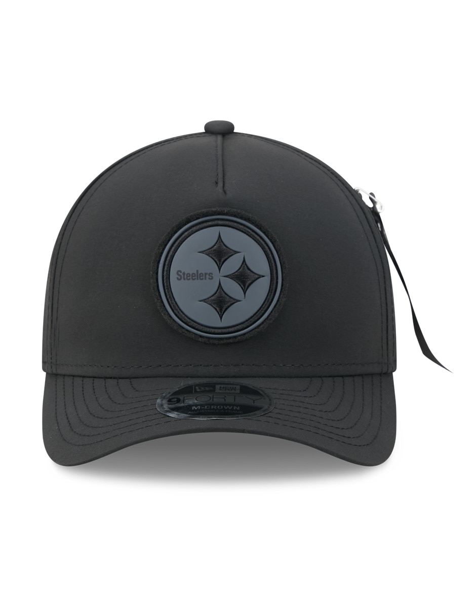 Gorra visera curva snapback para fútbol americano Alpha Industries Pittsburgh Steelers para adulto 2
