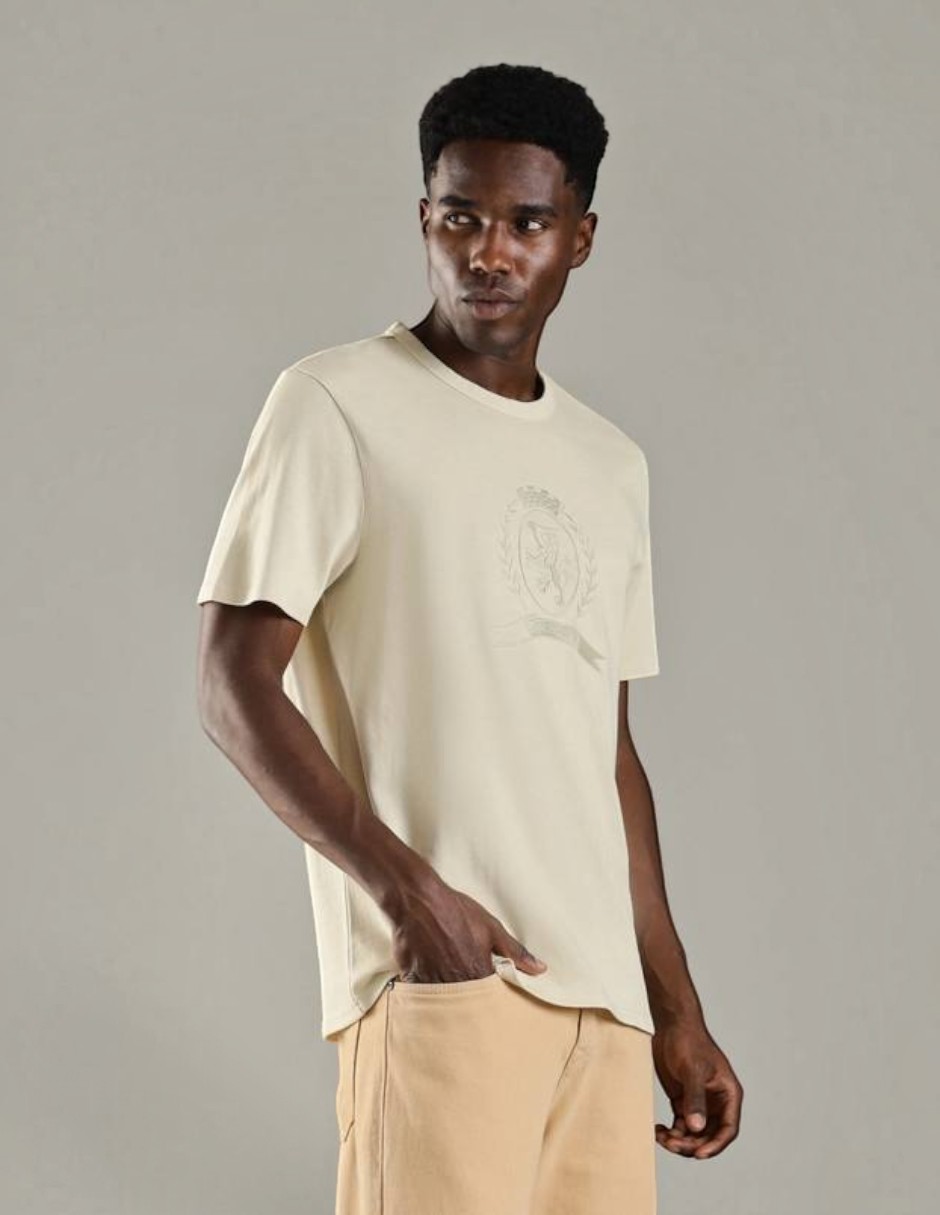 Playera Logo Azul cuello redondo para hombre 6