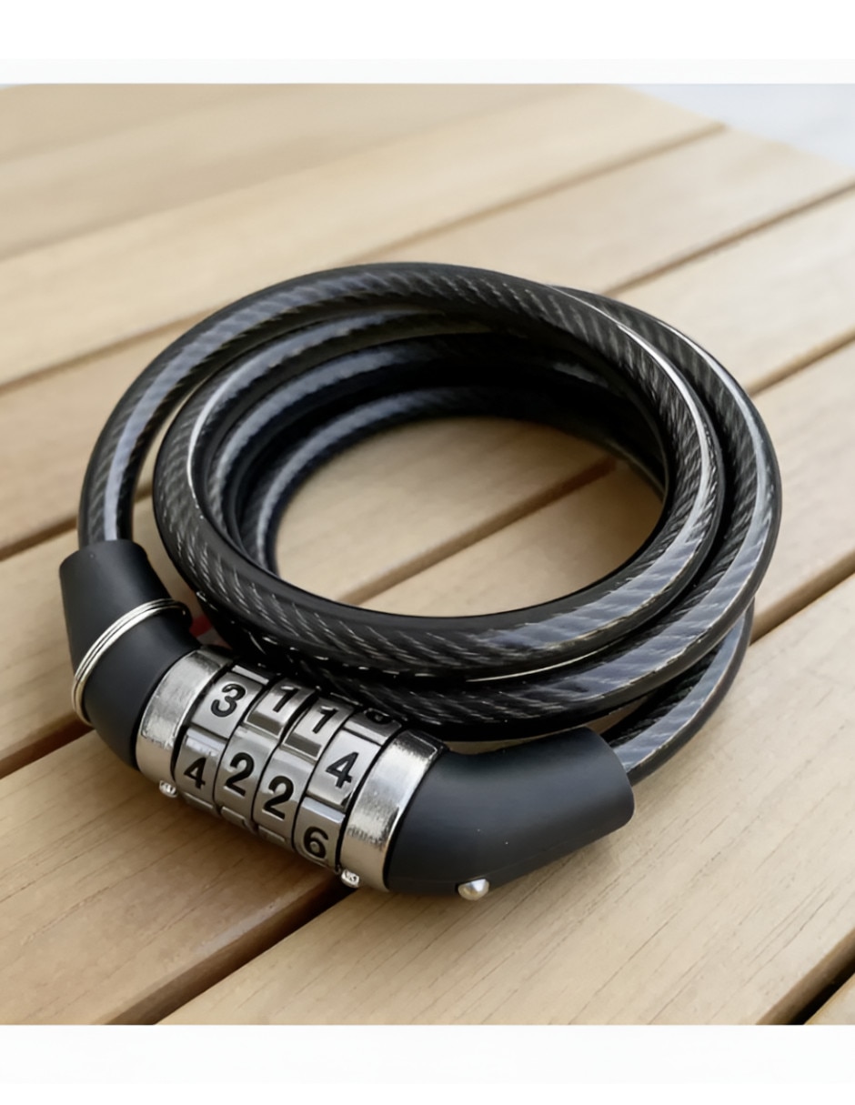 Candado para bicicleta de combinación