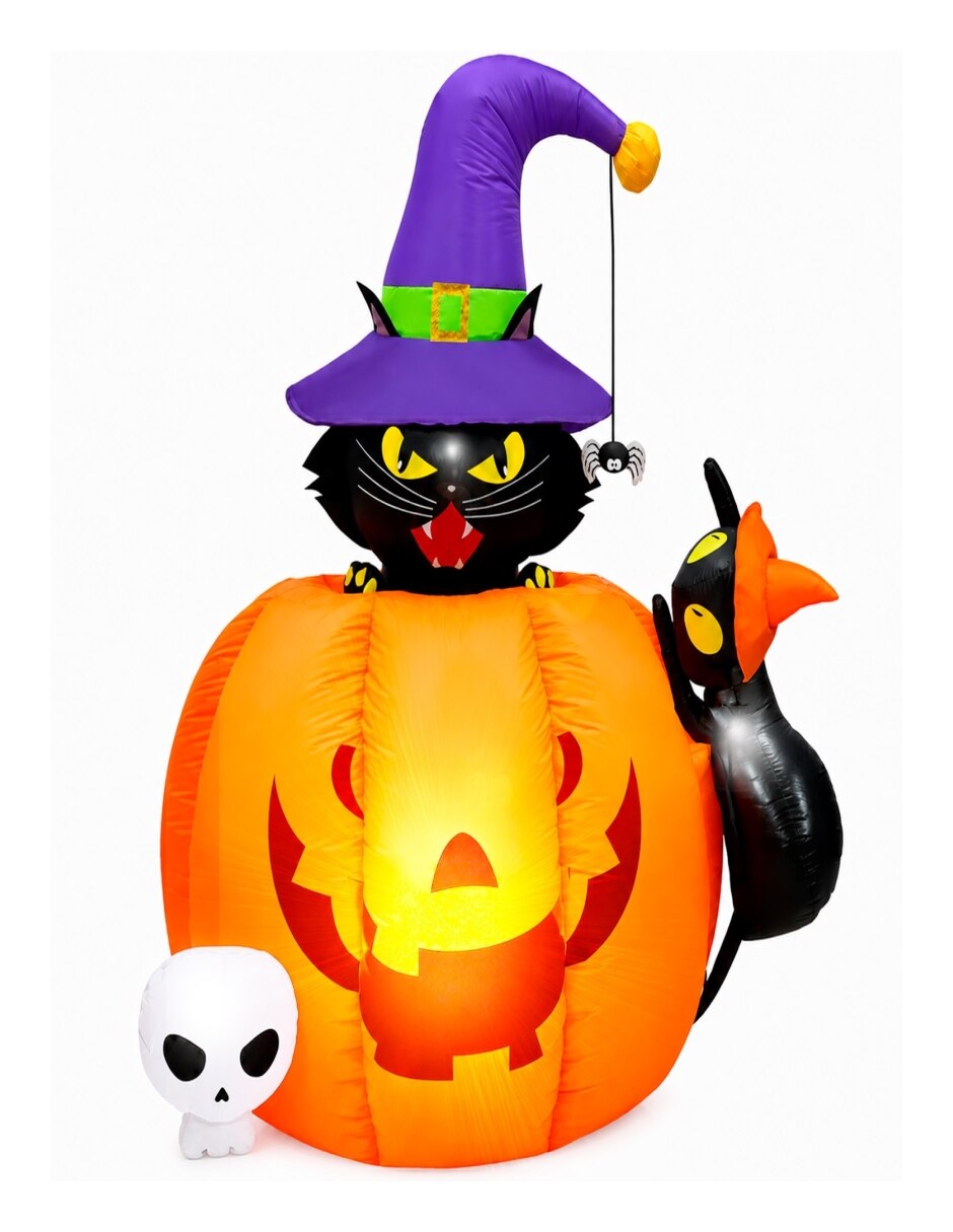 Figura decorativa con forma de calabaza