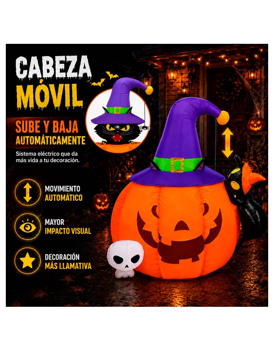 Figura decorativa con forma de calabaza