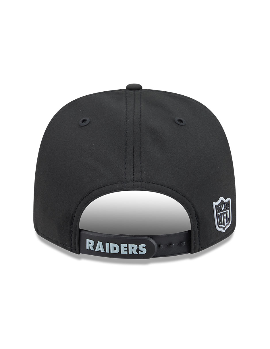 Gorra visera curva snapback para fútbol americano Sideline NFL Las Vegas Raiders para adulto 5