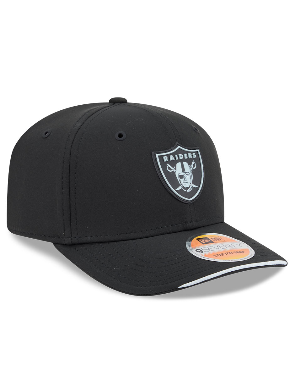 Gorra visera curva snapback para fútbol americano Sideline NFL Las Vegas Raiders para adulto 4