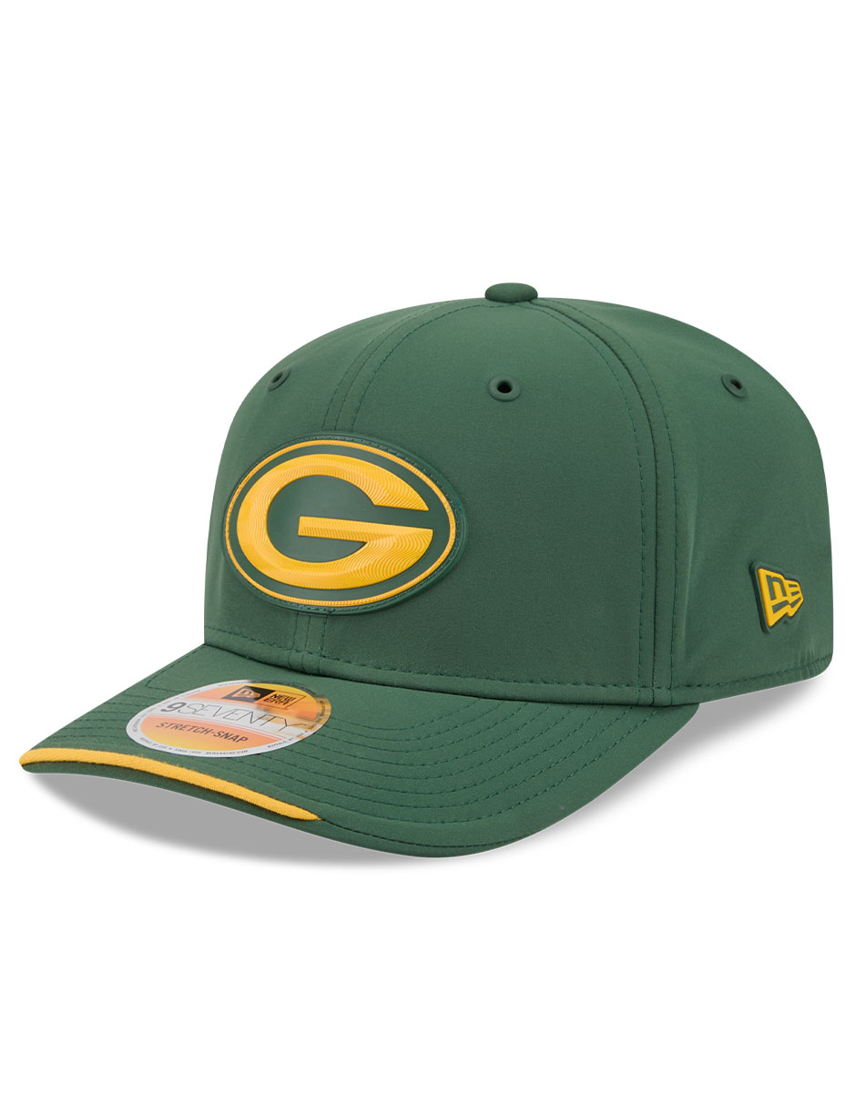 Gorra visera curva snapback para fútbol americano Sideline NFL Green Bay Packers para adulto Gorra visera curva snapback para fútbol americano Sideline NFL Green Bay Packers para adulto