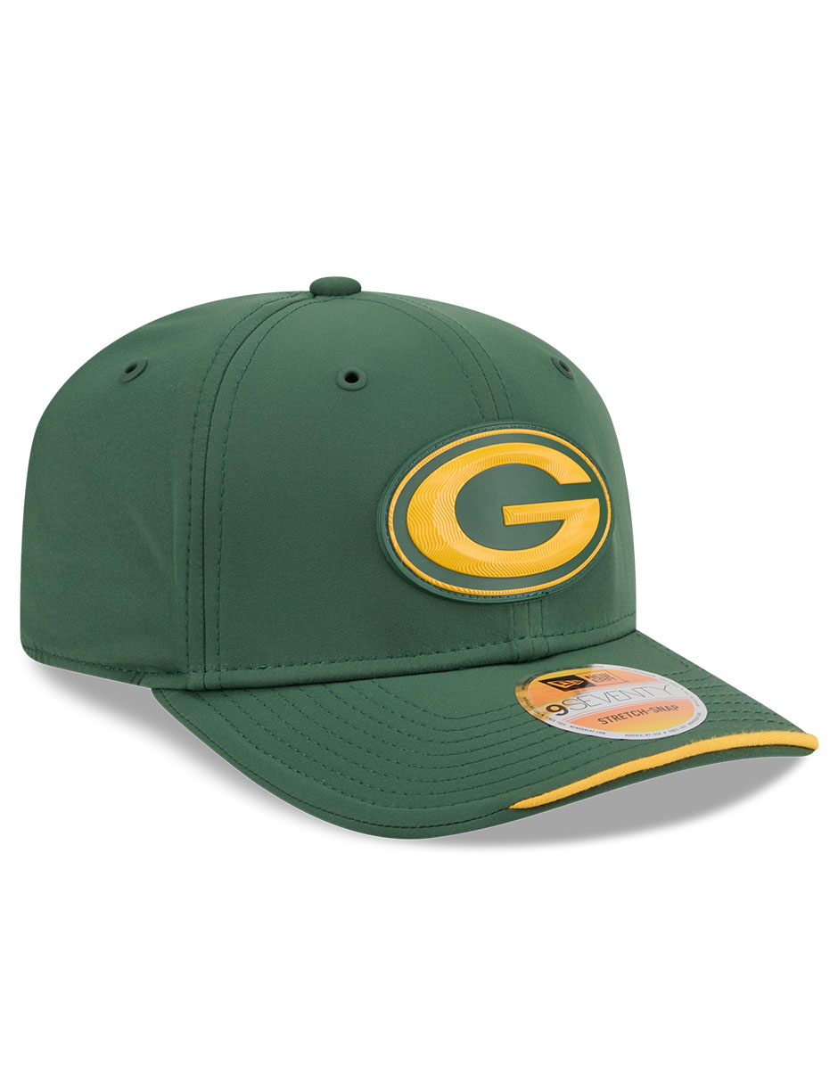 Gorra visera curva snapback para fútbol americano Sideline NFL Green Bay Packers para adulto 4