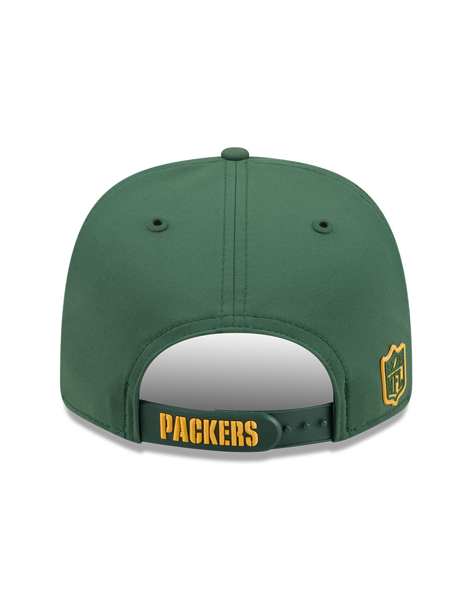 Gorra visera curva snapback para fútbol americano Sideline NFL Green Bay Packers para adulto 3