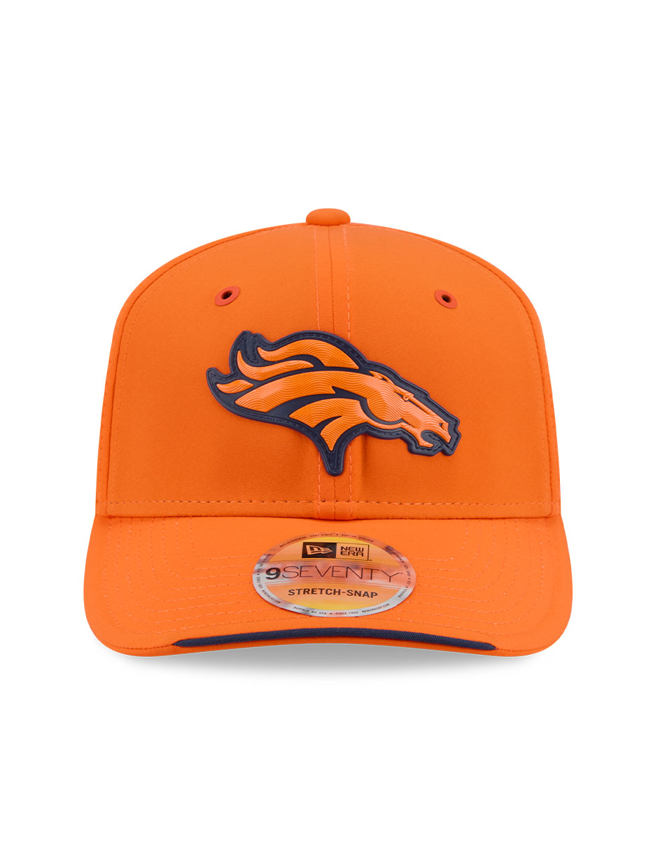 Gorra visera curva snapback para fútbol americano Sideline NFL Denver Broncos para adulto 4