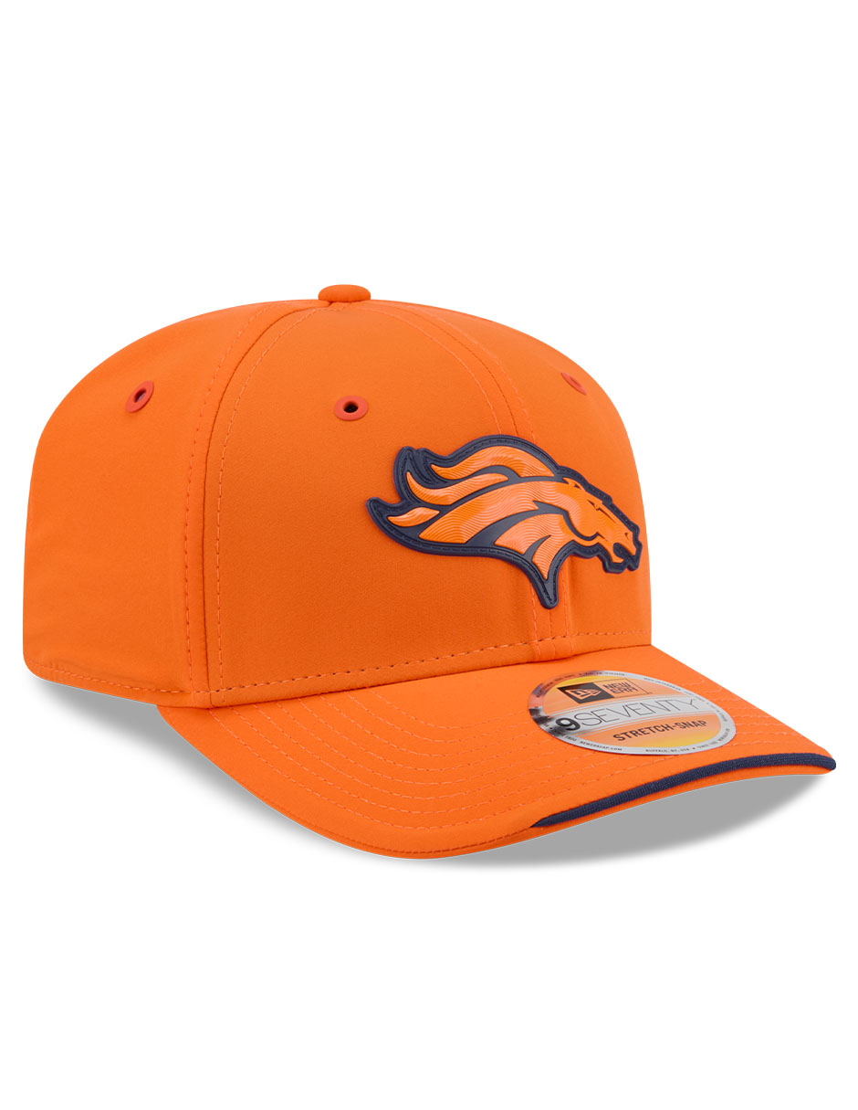 Gorra visera curva snapback para fútbol americano Sideline NFL Denver Broncos para adulto 3