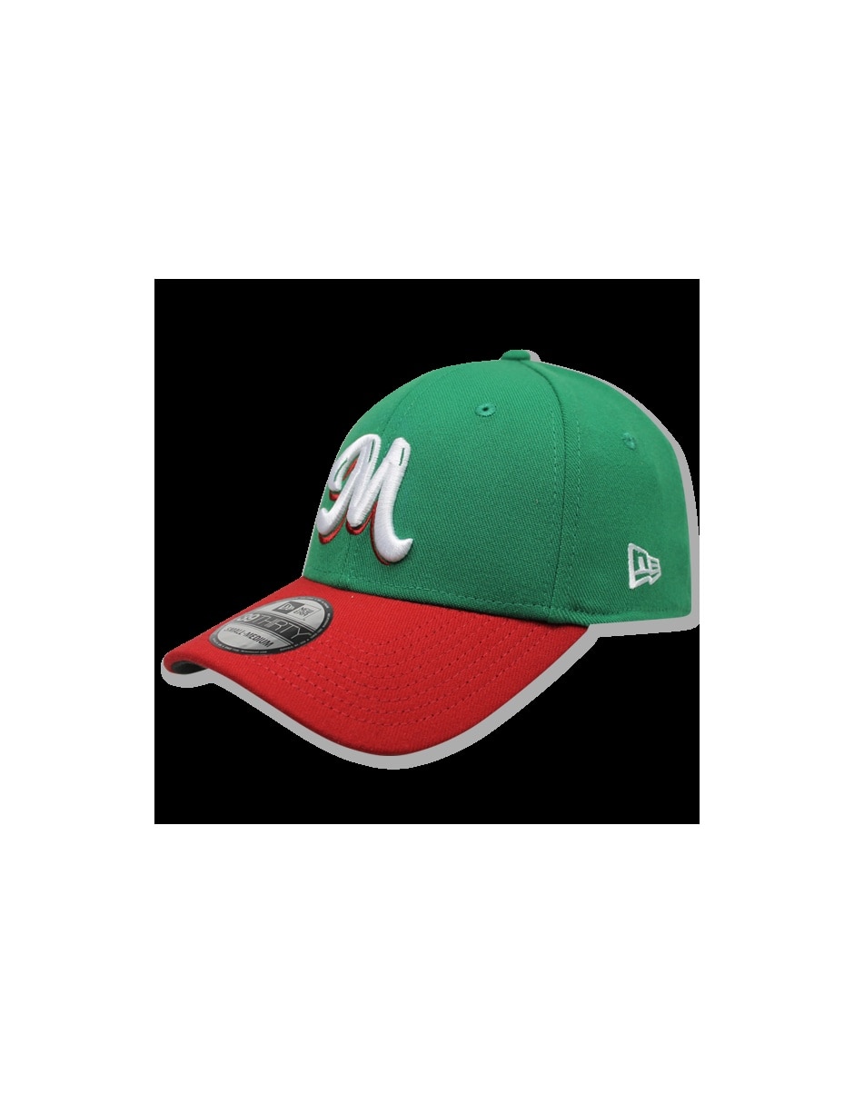 Gorra visera curva cerrada casual méxico para hombre