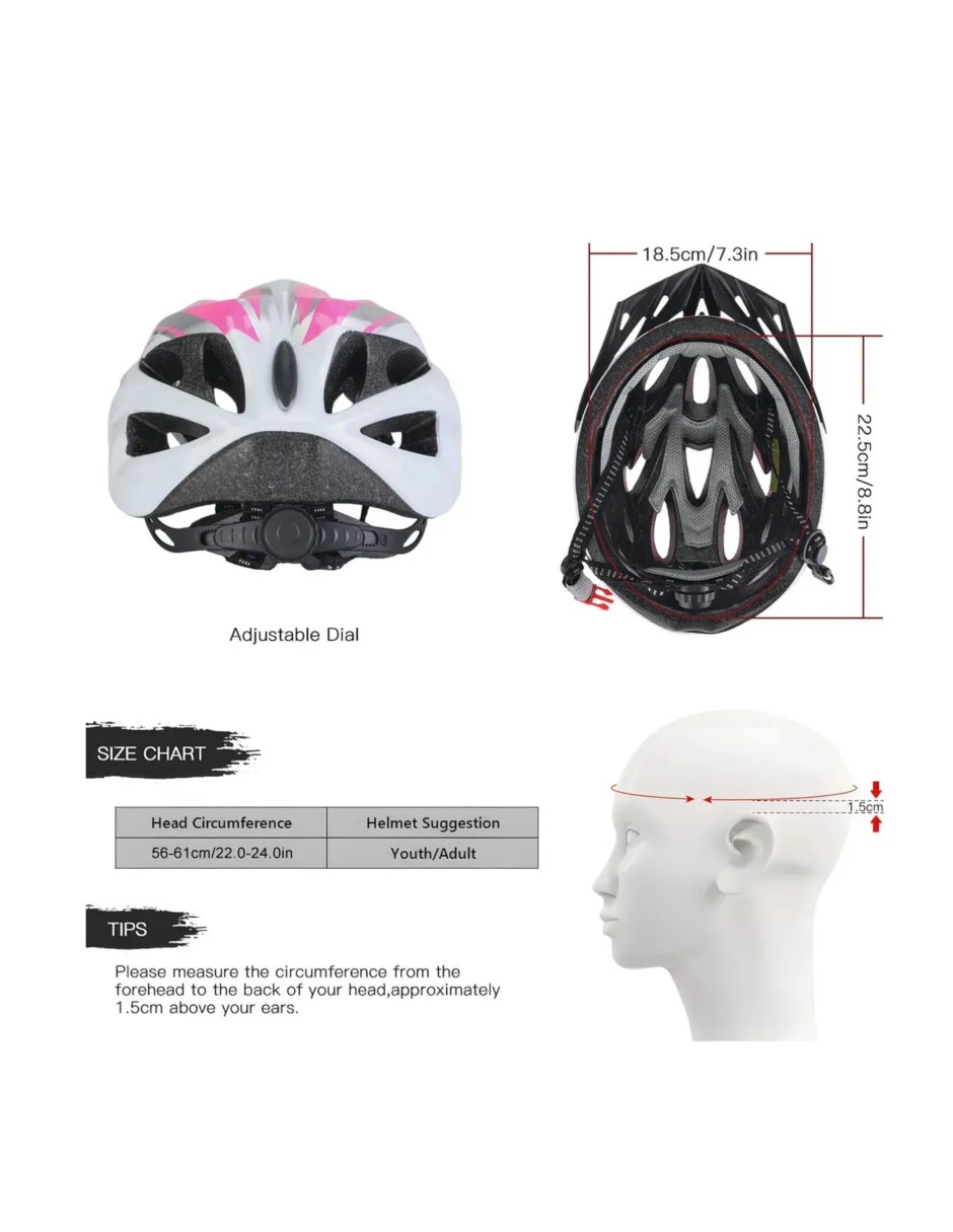 Casco medio casco para ciclismo para 5