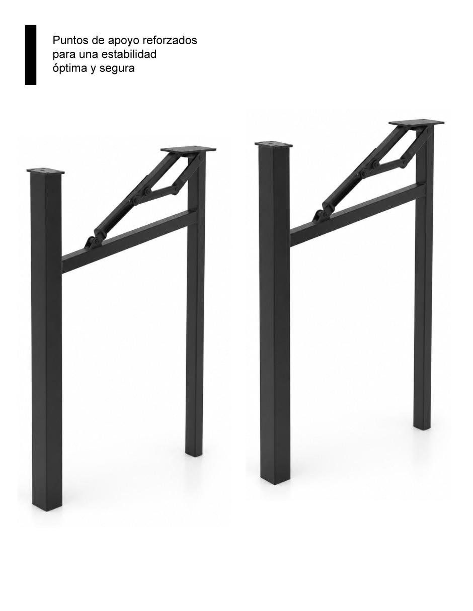 Mesa de comedor armable 5