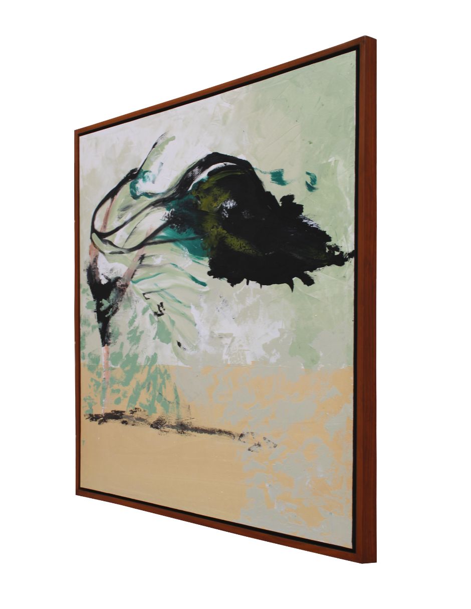Cuadro decorativo brisa verde 2
