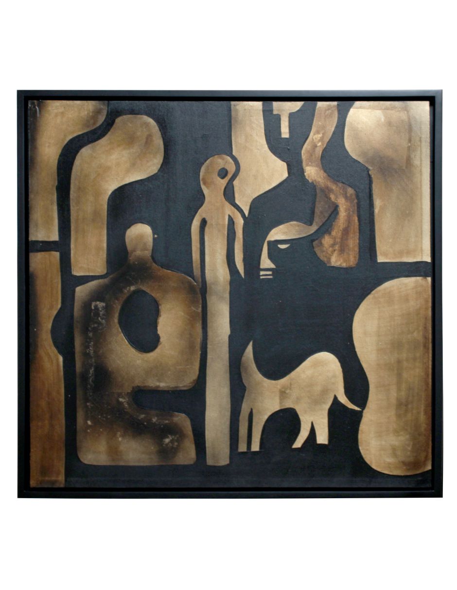 Cuadro decorativo ébano ancestral