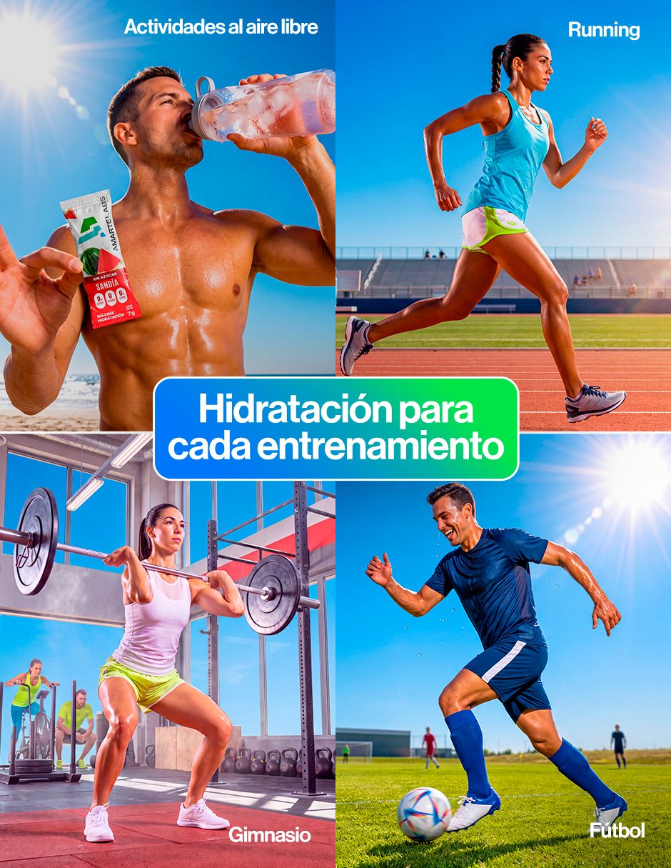 Electrolitos sin azúcar sabor frutal de 210 g