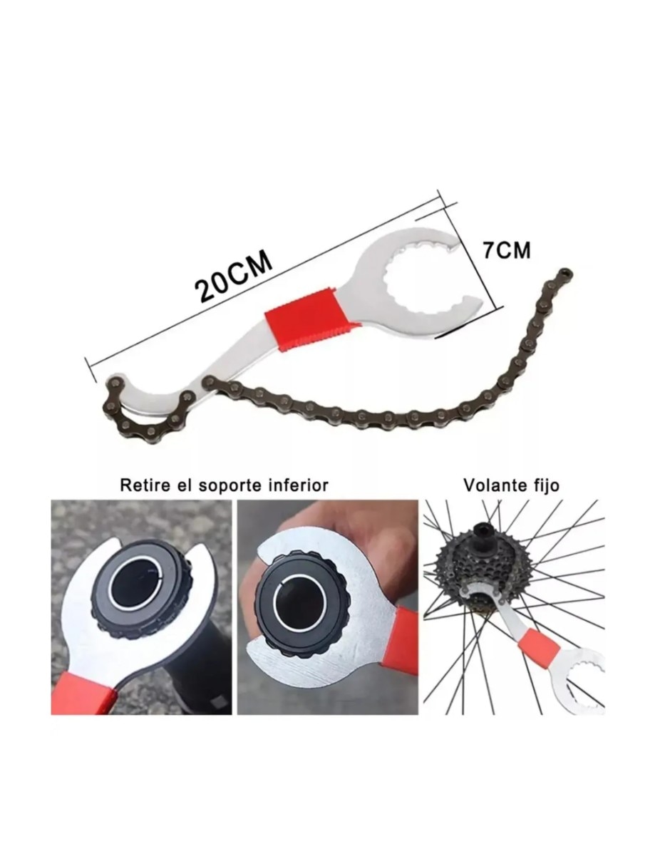 Kit de herramientas de aluminio para urbana