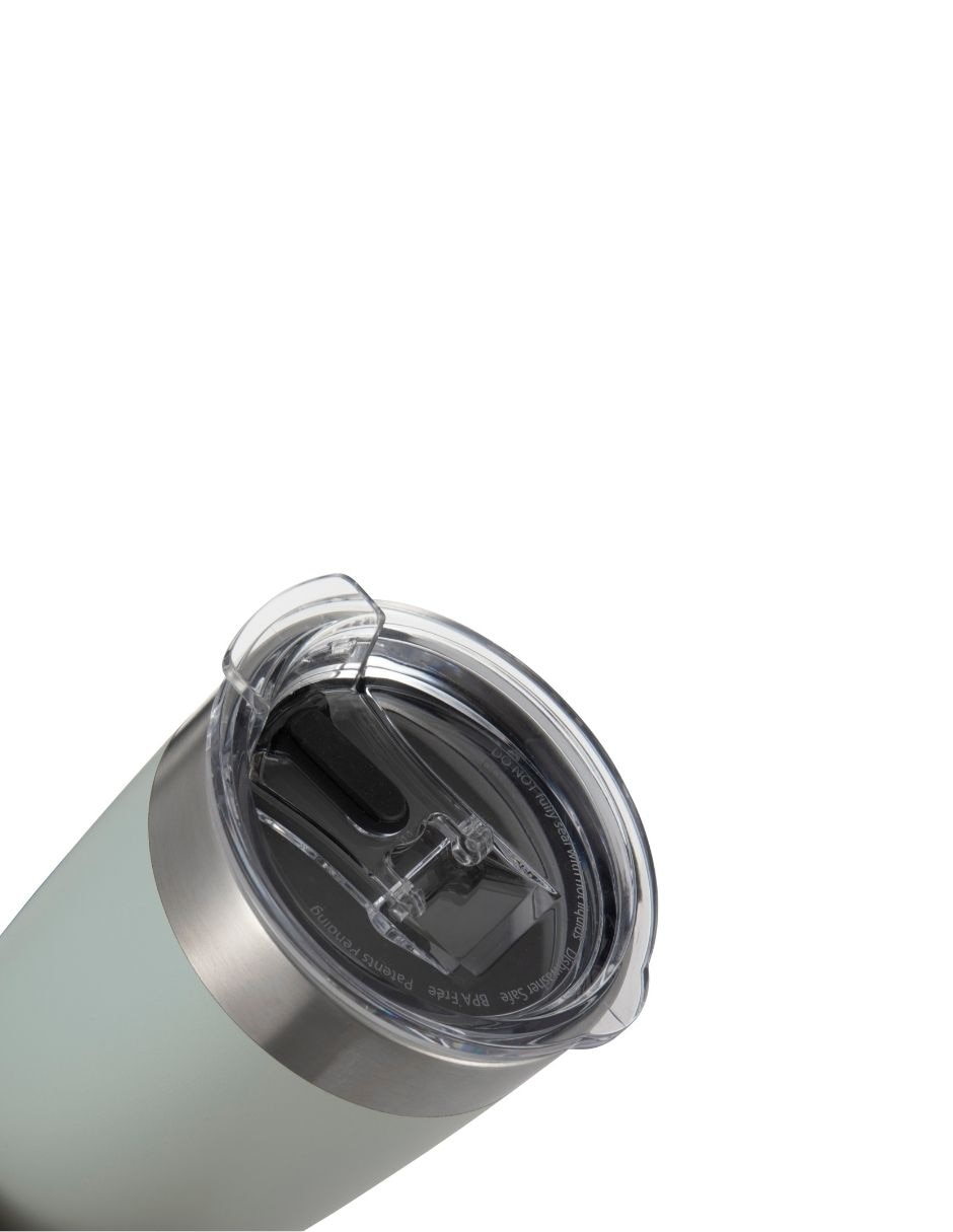 Taza térmica de acero inoxidable na con tapa flip top