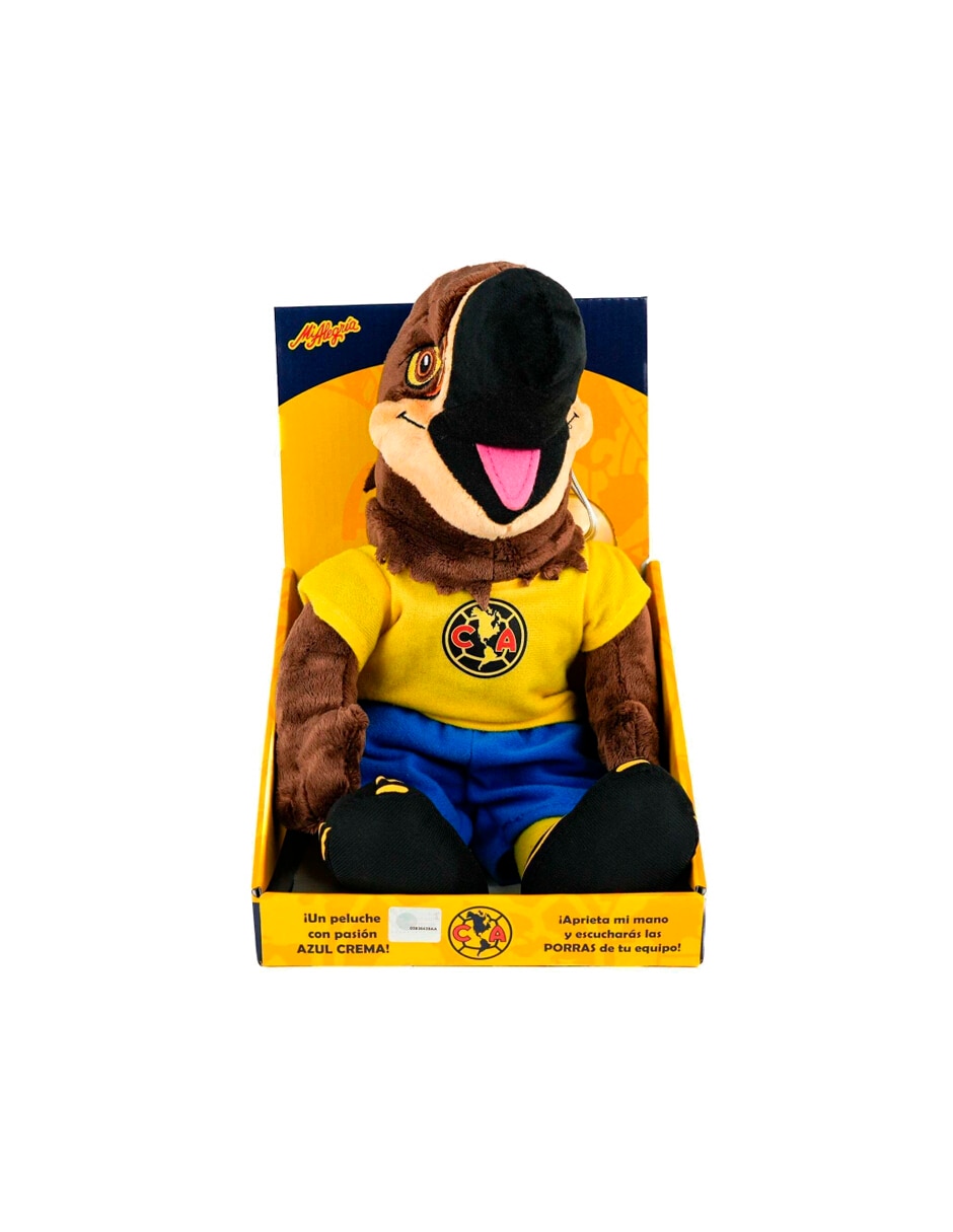 Peluche de club américa ninguna mascota de futbol águila con sonido 3