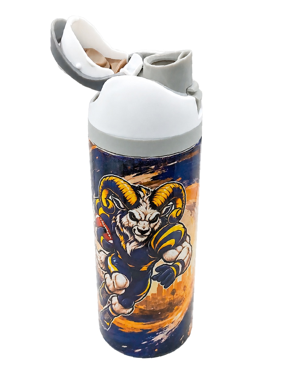 Termo de acero inoxidable rams con tapa rosca