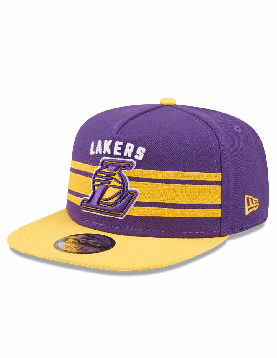 Gorra visera plana snapback para básquetbol NBA TIP OFF NBA Los Angeles Lakers para adulto Gorra visera plana snapback para básquetbol NBA TIP OFF NBA Los Angeles Lakers para adulto