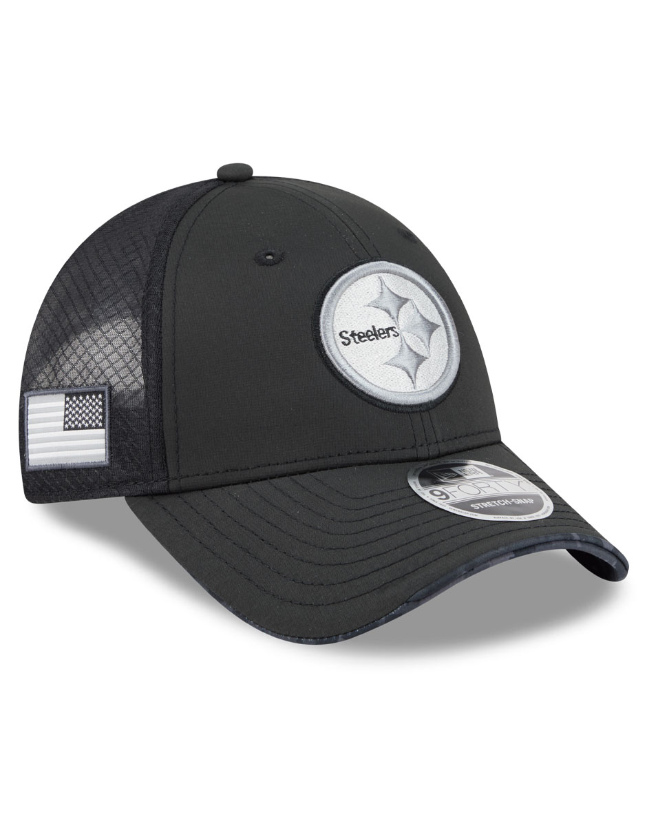 Gorra visera curva snapback para fútbol americano Pittsburgh Steelers para adulto 5