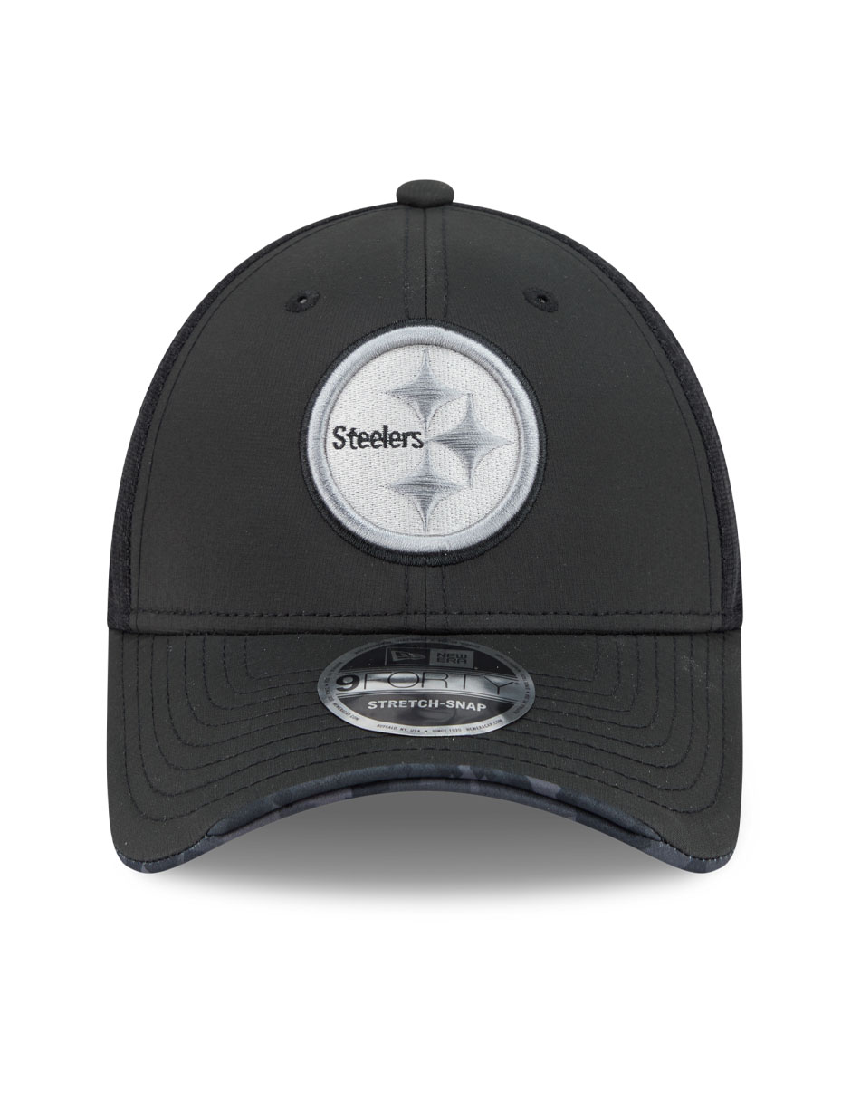 Gorra visera curva snapback para fútbol americano Pittsburgh Steelers para adulto 6