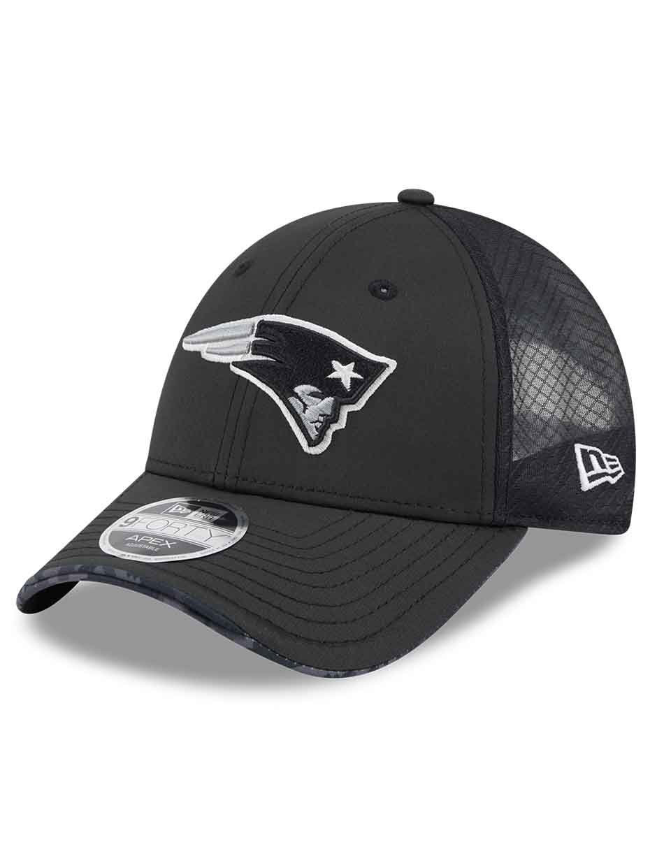 Gorra visera curva snapback para fútbol americano New England Patriots para adulto