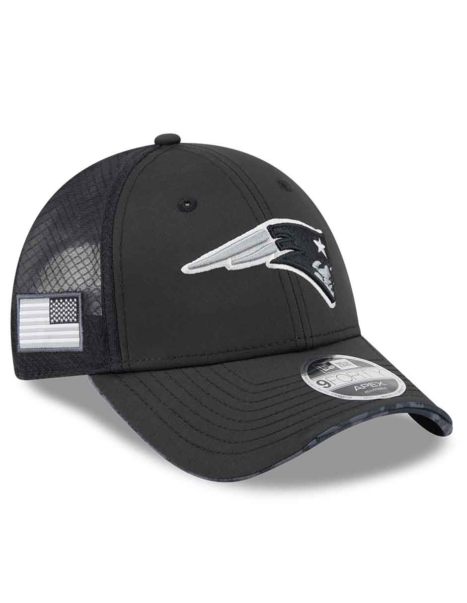 Gorra visera curva snapback para fútbol americano New England Patriots para adulto 6