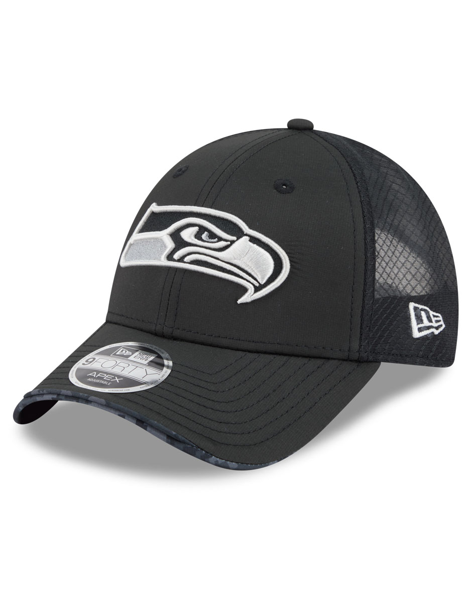 Gorra visera curva snapback para fútbol americano Seattle Seahawks para adulto