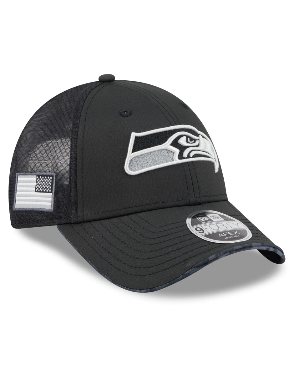 Gorra visera curva snapback para fútbol americano Seattle Seahawks para adulto 5