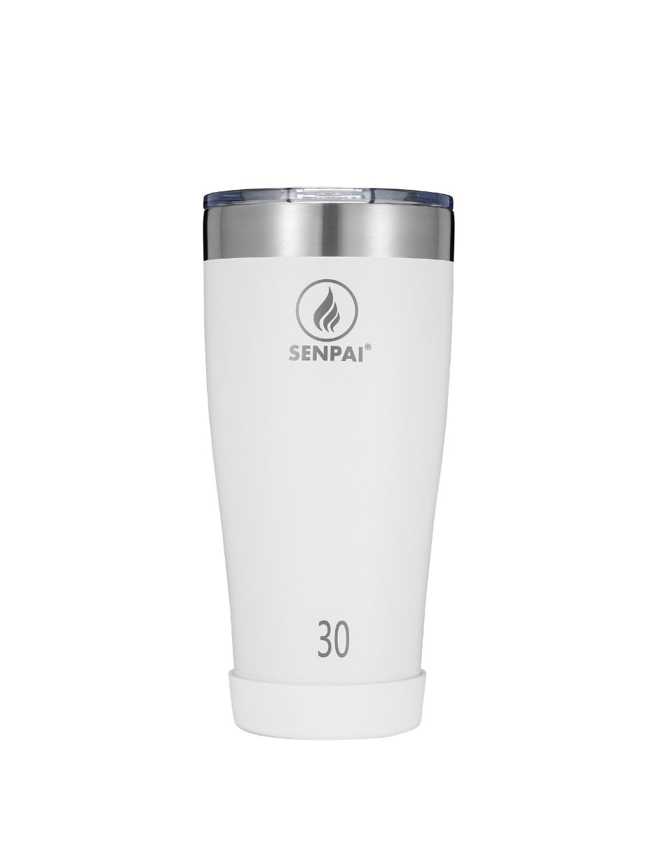 Taza térmica de acero inoxidable na con tapa flip top 1