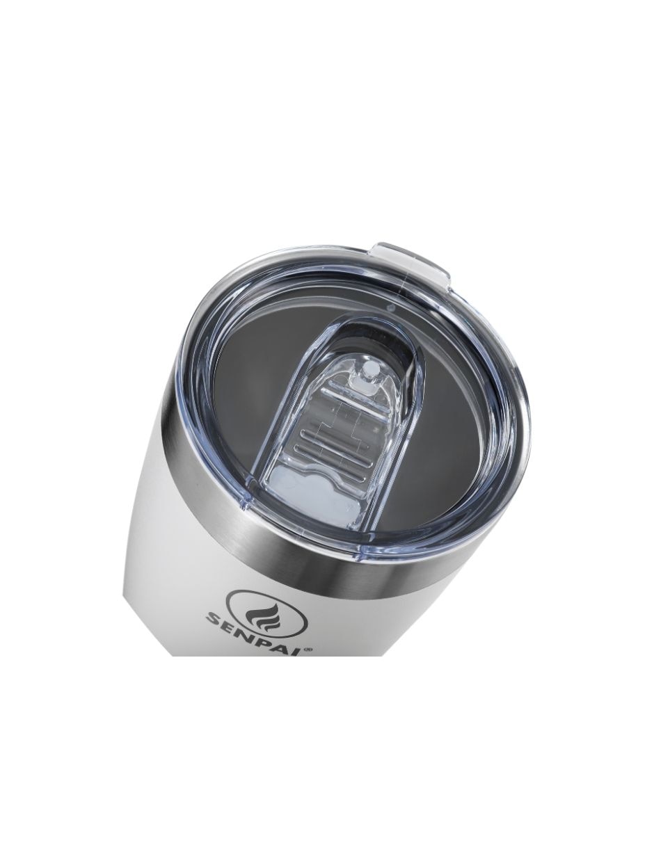 Taza térmica de acero inoxidable na con tapa flip top 3