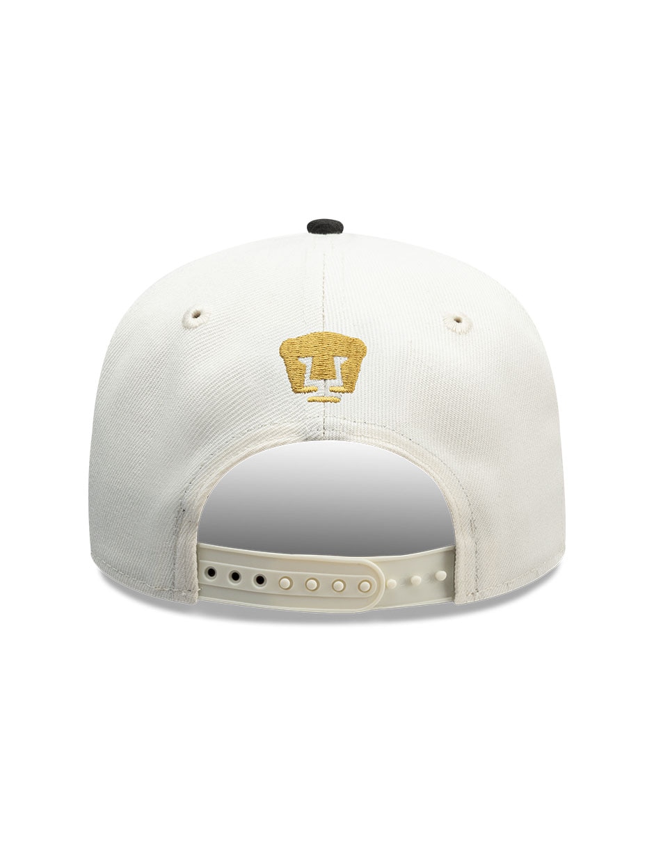 Gorra visera curva snapback para fútbol lmx wordmark rotulos pumas de la unam unisex 4