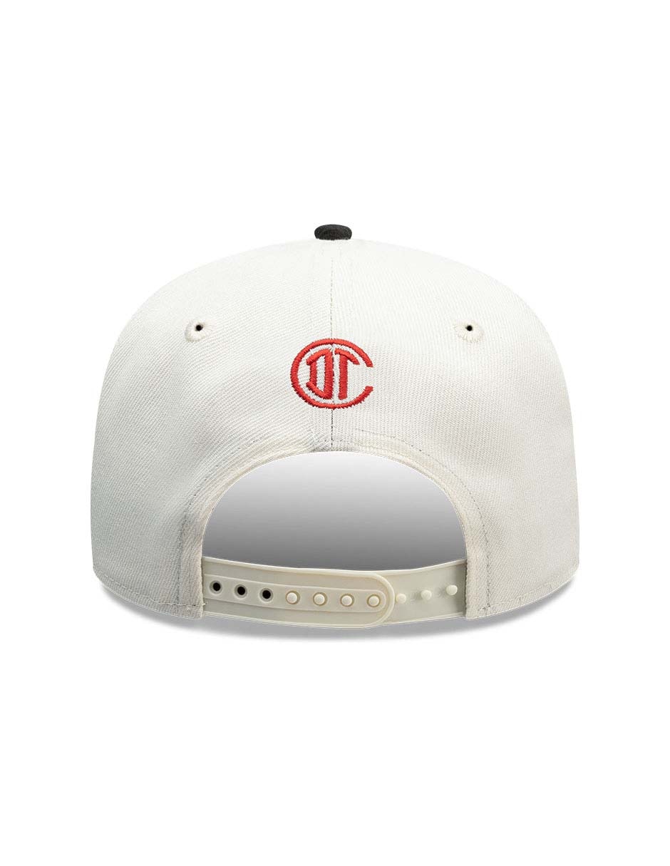 Gorra visera curva snapback para fútbol lmx wordmark rotulos club deportivo toluca unisex 4