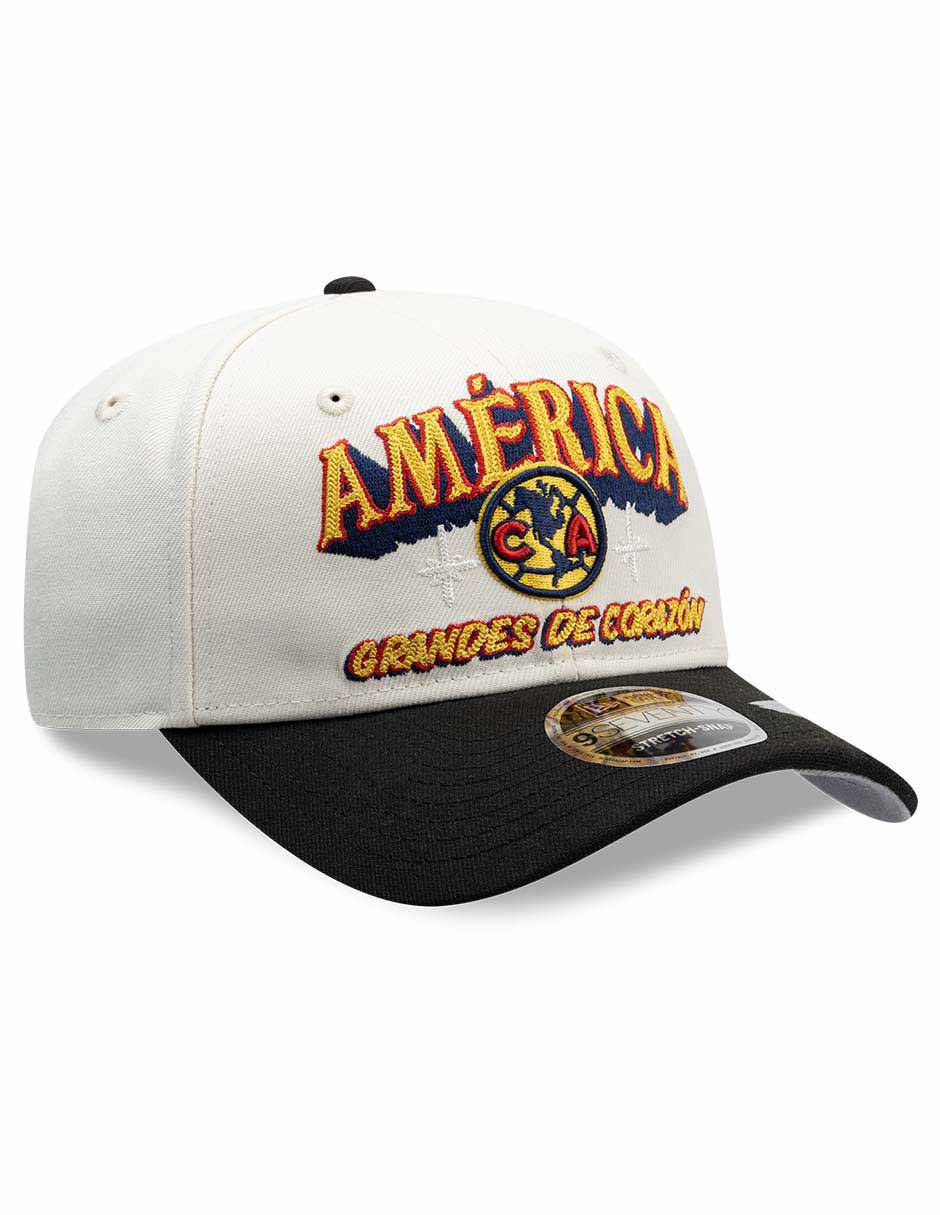 Gorra visera curva snapback para fútbol lmx wordmark rotulos club américa unisex 3