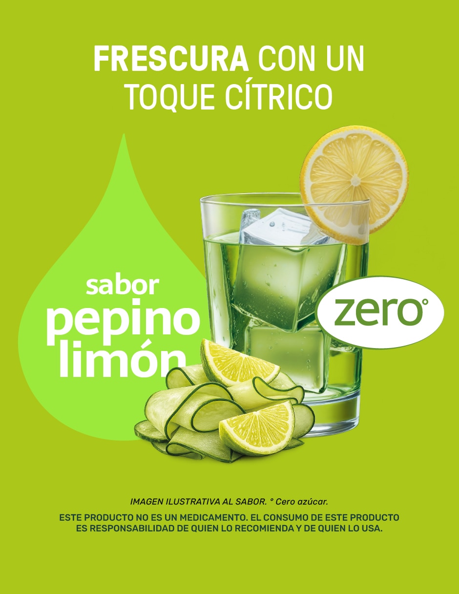 Creatine Electrolytes sabor Pepino y limón de 7