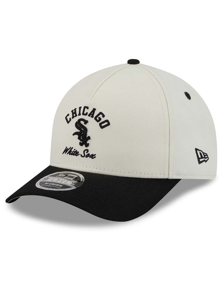 Gorra visera curva snapback para béisbol team arch mlb chicago white sox unisex