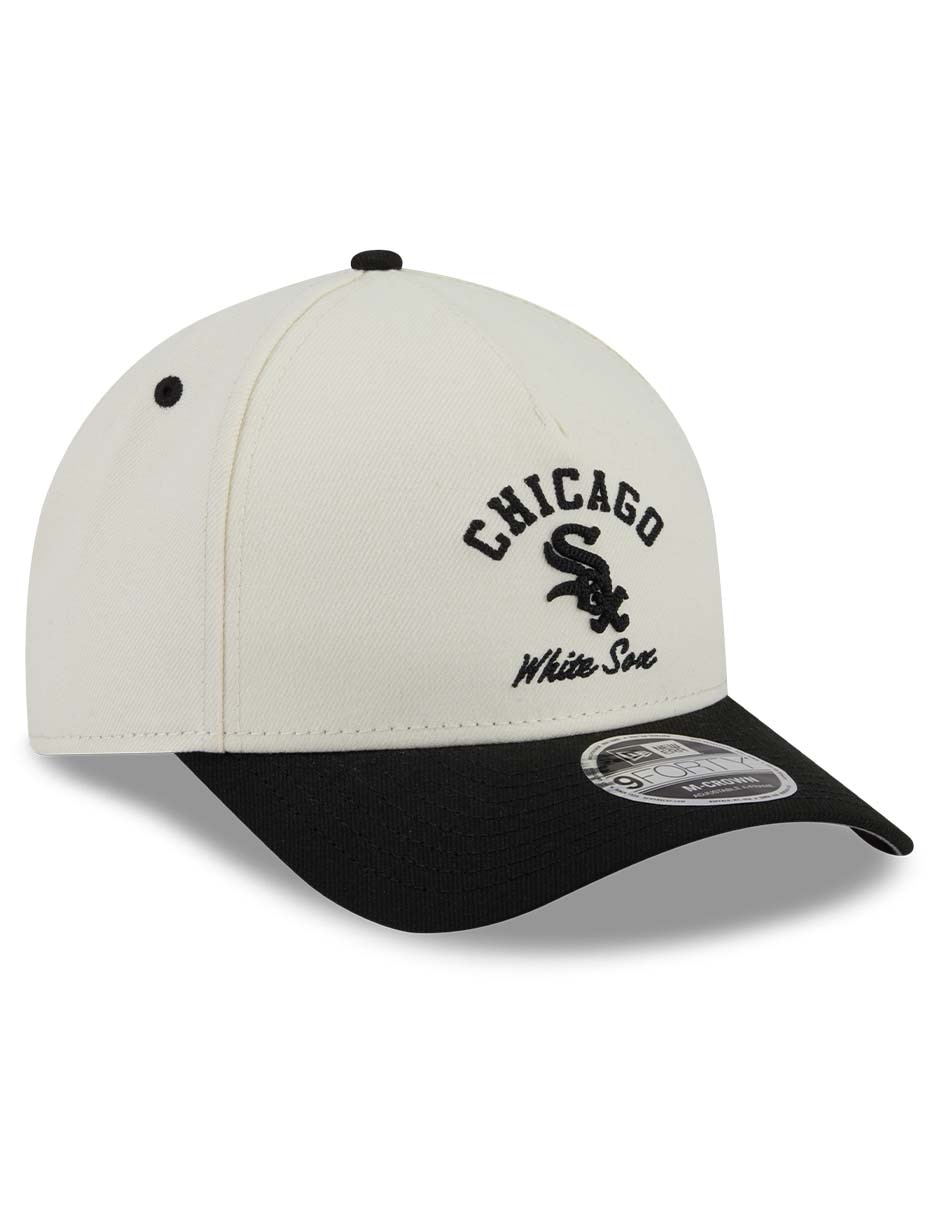 Gorra visera curva snapback para béisbol team arch mlb chicago white sox unisex 3