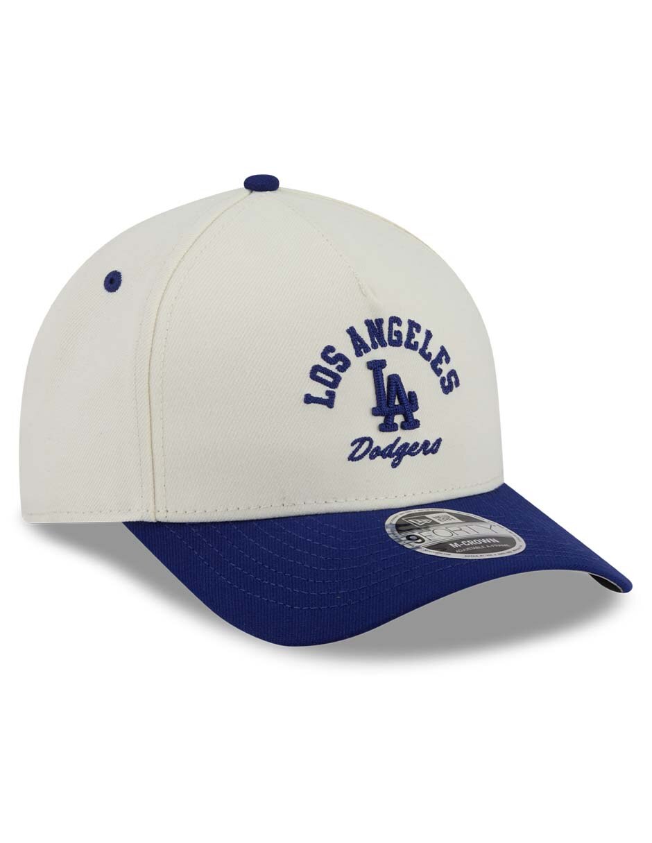 Gorra visera curva snapback para béisbol team arch mlb los angeles dodgers unisex 4